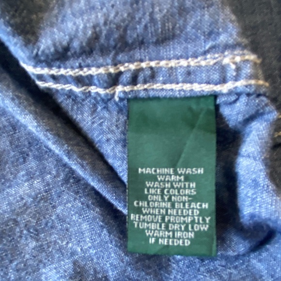 Lauren Ralph Lauren Longsleeve Cotton Denim Hooded Jacket XL - Picture 4 of 8